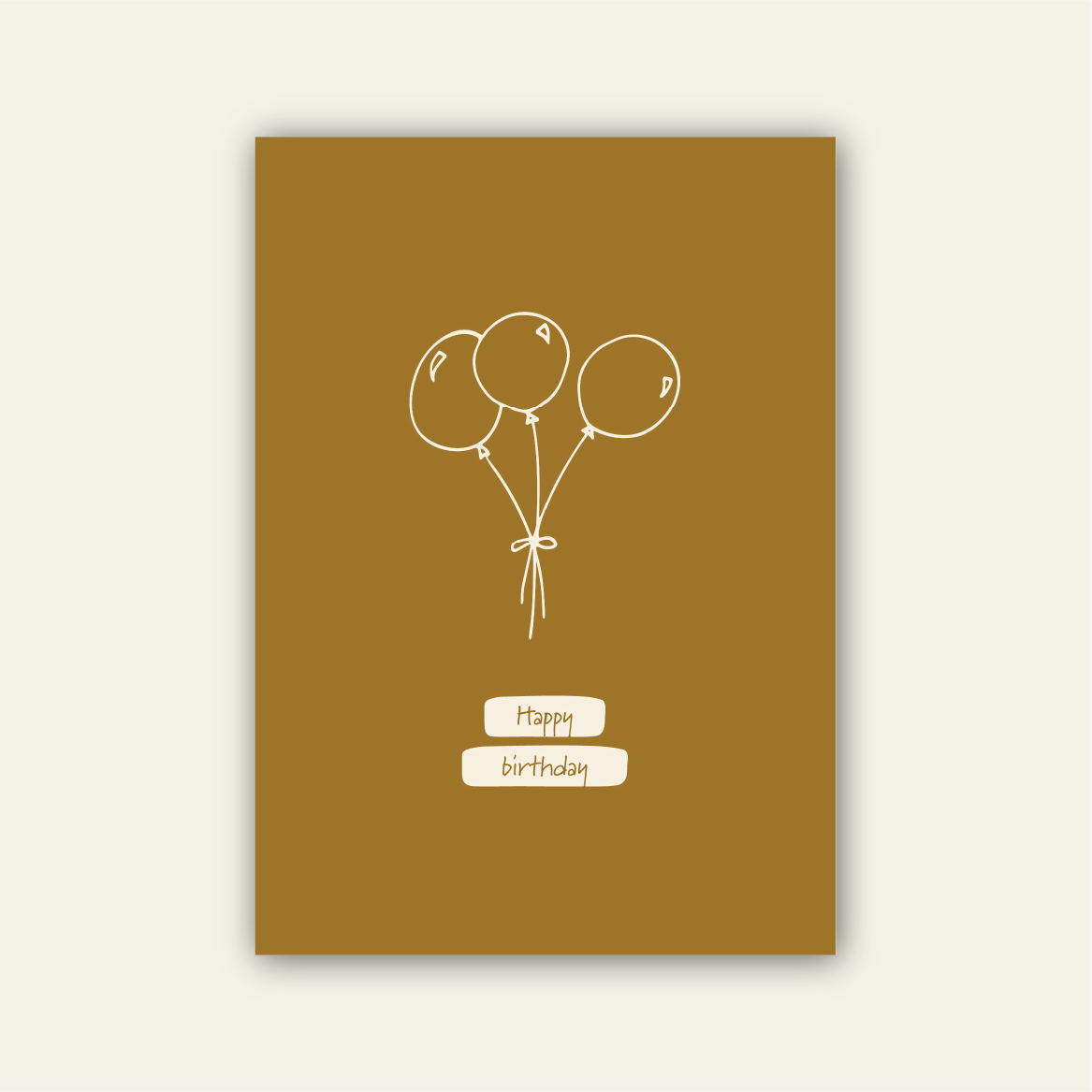 Happy birthday, verjaardag, wenskaart